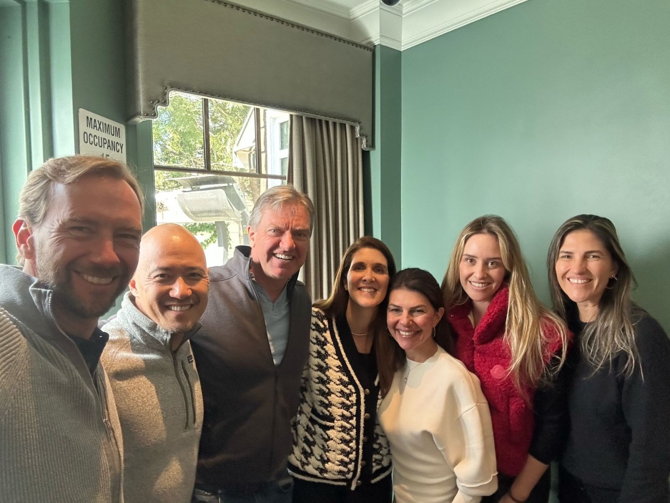 Eduardo Becker, Claudio Sassaki, Matt Bannick, Maure Peçanha, Isabela Becker, Luiza Nascimento e Carol Velasco